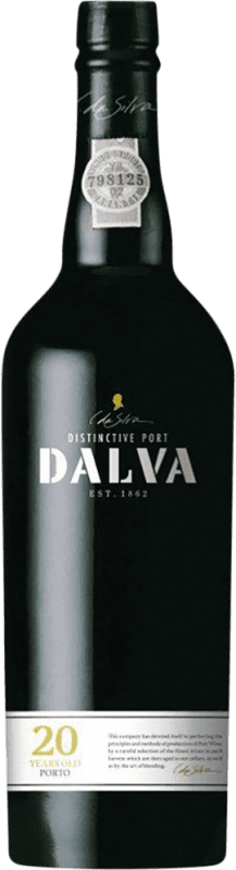 Envoi gratuit | Vin fortifié C. da Silva Dalva I.G. Porto Porto Portugal Nebbiolo, Touriga Franca, Touriga Nacional, Tinta Roriz, Tinta Barroca 20 Ans 75 cl