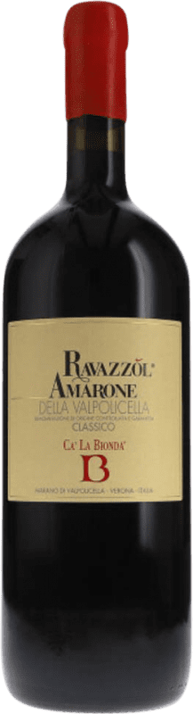 Spedizione Gratuita | Vino rosso Cà la Bionda Ravazzol Classico D.O.C.G. Amarone della Valpolicella Venecia Italia Corvina, Rondinella, Corvinone Bottiglia Magnum 1,5 L