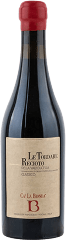 66,95 € Envoi gratuit | Vin Rouge Cà la Bionda Recioto le Tordare Classique D.O.C. Valpolicella Bouteille Medium 50 cl