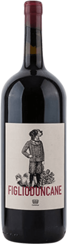 Free Shipping | Red wine Calafata Figlioduncane Rosso I.G.T. Toscana Tuscany Italy Cabernet Sauvignon Magnum Bottle 1,5 L