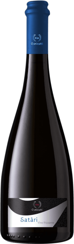 Free Shipping | White sparkling Canicatti Satàri Frizzante Bianco D.O.C. Sicilia Sicily Italy 75 cl