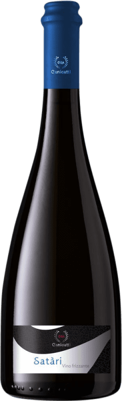 12,95 € Free Shipping | White Sparkling Wine Canicatti Satàri Frizzante Bianco D.O.C. Sicilia