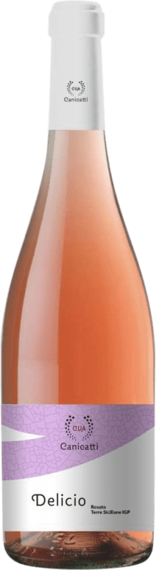 18,95 € Бесплатная доставка | Розовое вино Canicatti Delicio D.O.C. Sicilia