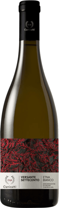38,95 € Envio grátis | Vinho Branco Canicatti Versante Settecento D.O.C. Etna