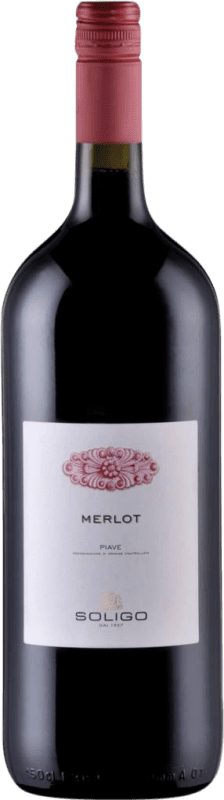 7,95 € | Красное вино Colli del Soligo D.O.C. Piave Venecia Италия Merlot — Мерло 1 L
