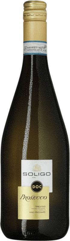 Free Shipping | White Sparkling Wine Colli del Soligo Frizzante Extra Dry Extra Dry D.O.C. Prosecco Venecia Italy Prosecco 75 cl