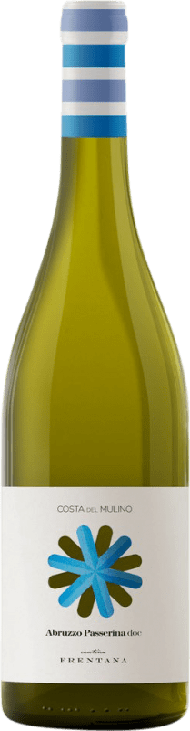 Envoi gratuit | Vin blanc Frentana Costa del Mulino D.O.C. Abruzzo Abruzzes Italie Passerina 75 cl