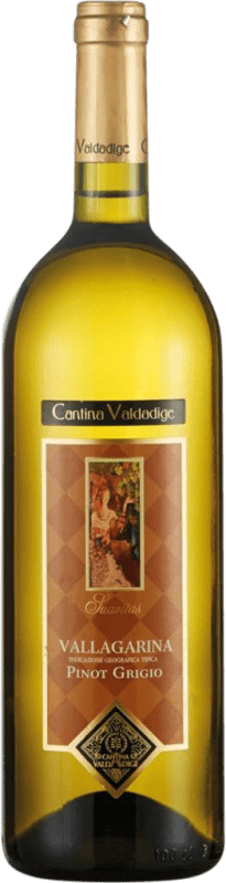 9,95 € | 白ワイン Valdadige Veronese I.G.T. Delle Venezie Venecia イタリア Pinot Grey 1 L