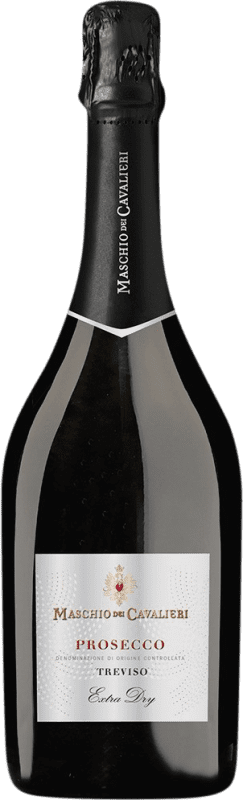 Envio grátis | Espumante branco Beniamino Maschio Cavalieri Spumante Extra Dry Extra Seco D.O.C. Prosecco Friuli-Venezia Giulia Itália Glera 75 cl