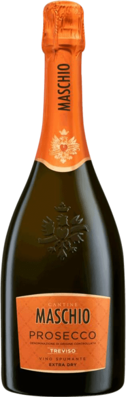 8,95 € Envoi gratuit | Vin Mousseux Blanc Beniamino Maschio Extra Dry — Extra-Sec D.O.C. Prosecco