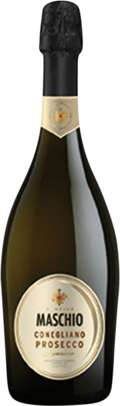 Бесплатная доставка | Белое игристое вино Beniamino Maschio Superiore Spumante Extra Dry Экстра сухой D.O.C.G. Prosecco di Conegliano-Valdobbiadene Фриули-Венеция-Джулия Италия Prosecco 75 cl