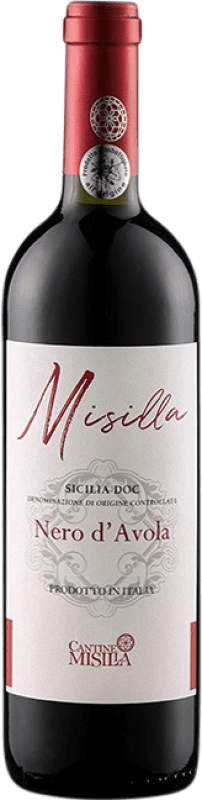 Spedizione Gratuita | Vino Rosso Paolini Misilla I.G.T. Terre Siciliane Sicilia Italia Nero d'Avola 75 cl