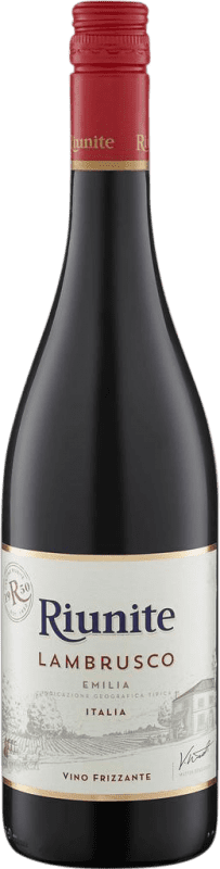 Бесплатная доставка | Красное вино Riunite Rosso I.G.T. Emilia Romagna Эмилия-Романья Италия Lambrusco 75 cl