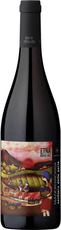 35,95 € Spedizione Gratuita | Vino rosso Mandrarossa Sentiero delle Gerle Rosso D.O.C. Etna
