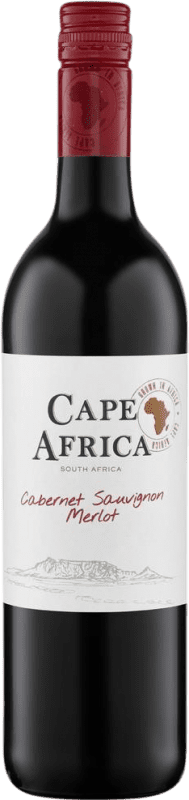 Envoi gratuit | Vin Rouge Cape Africa. Merlot Cabernet Sauvignon Afrique du Sud Merlot, Cabernet Sauvignon 75 cl