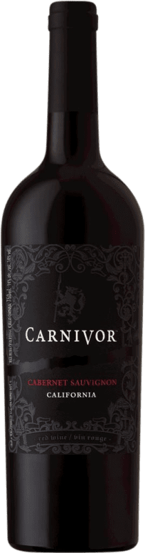 12,95 € | Красное вино Carnivor I.G. California Калифорния Соединенные Штаты Cabernet Sauvignon — Каберне Совиньон 75 cl