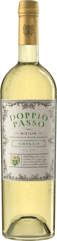 Free Shipping | White wine Botter Carlo Doppio Passo D.O.C. Sicilia Sicily Italy Grillo 75 cl