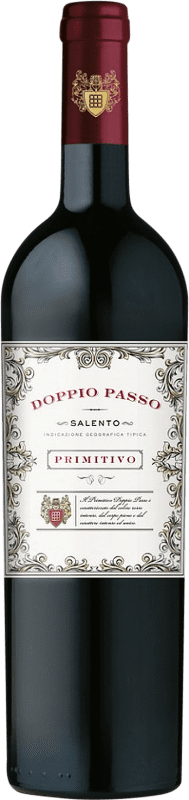 Free Shipping | Red wine Botter Carlo Doppio Passo I.G.T. Puglia Puglia Italy Primitivo 75 cl