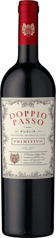 Envío gratis | Vino tinto Botter Carlo Doppio Passo I.G.T. Puglia Puglia Italia Primitivo 75 cl