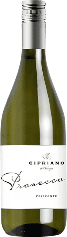 16,95 € Envio grátis | Espumante Branco Caruso e Minini Cipriano Frizzante — Meio Espumante D.O.C. Prosecco