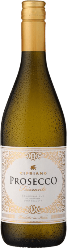 Spedizione Gratuita | Spumante Bianco Caruso e Minini Cipriano Frizzante D.O.C. Prosecco Friuli-Venezia Giulia Italia Glera 75 cl