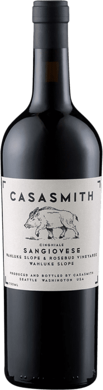 免费送货 | 红酒 Casa Smith Cinghiale Washington 美国 Sangiovese 75 cl