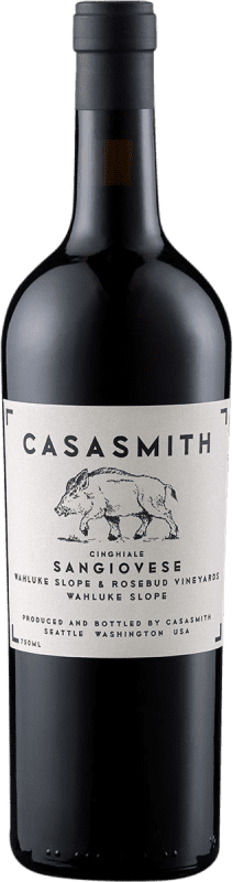 Бесплатная доставка | Красное вино Casa Smith Cinghiale Washington Соединенные Штаты Sangiovese — Санджовезе 75 cl Бесплатная доставка | Красное вино Casa Smith Cinghiale Washington Соединенные Штаты Sangiovese — Санджовезе 75 cl