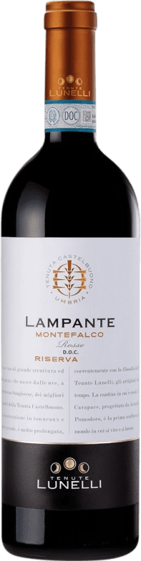 送料無料 | 赤ワイン Castelbuono Lampante レセルバ D.O.C. Montefalco ウンブリア イタリア Merlot — メルロー, Cabernet Sauvignon — カベルネ・ソーヴィニヨン, Sangiovese — サンジョヴェーゼ 75 cl