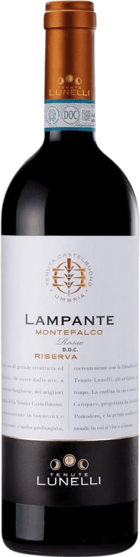 Spedizione Gratuita | Vino rosso Castelbuono Lampante Rosso Riserva D.O.C. Montefalco Umbria Italia Merlot, Sangiovese, Cabernet 75 cl