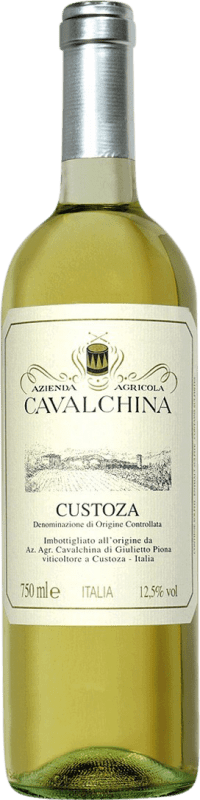 Envío gratis | Vino Blanco Cavalchina D.O.C. Bianco di Custoza Venecia Italia Trebbiano, Garganega, Fernanda 75 cl