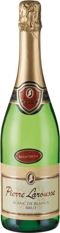 Envio grátis | Espumante branco Cave de Wissembourg. Pierre Larousse Qualité Mousseux Blanc de Blancs Brut A.O.C. Alsace Alsácia França Chardonnay 75 cl