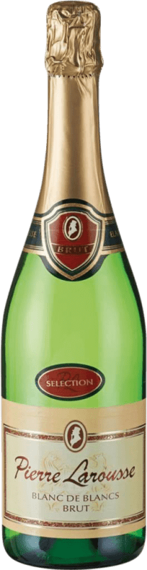 Envío gratis | Espumoso Blanco Cave de Wissembourg. Pierre Larousse Qualité Brut Blanc de Blancs A.O.C. Alsace Alsace Francia Chardonnay 75 cl