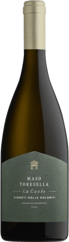 39,95 € Envío gratis | Vino blanco Cavit Maso Toresella La Cuvée Bianco I.G.T. Vigneti delle Dolomiti