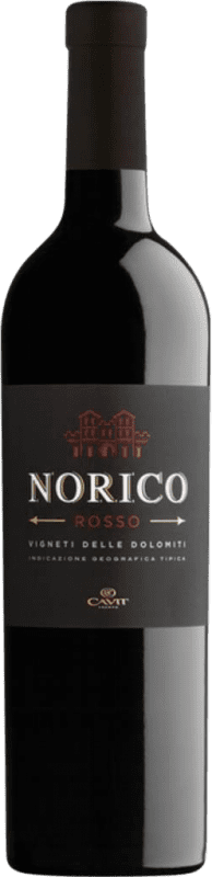 7,95 € | 红酒 Cavit Norico Rosso I.G.T. Vigneti delle Dolomiti 特伦蒂诺 意大利 Merlot, Cabernet Sauvignon, Teroldego 75 cl