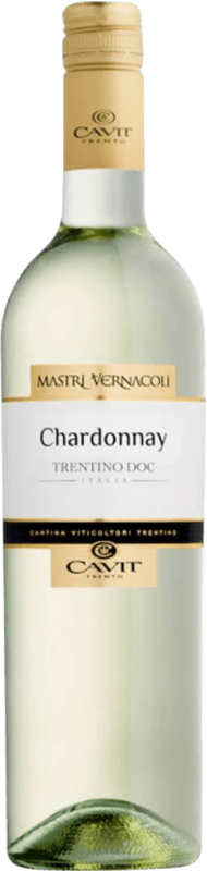 免费送货 | 白酒 Cavit Mastri Vernacoli D.O.C. Trentino 特伦蒂诺 意大利 Chardonnay 75 cl