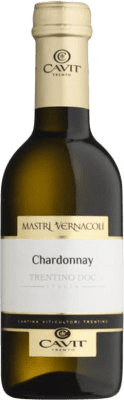 Cavit Mastri Vernacoli Chardonnay Trentino Botellín 25 cl