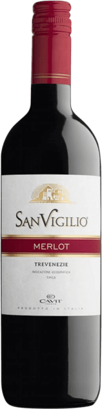 送料無料 | 赤ワイン Cavit San Vigilio I.G.T. Trevenezie ベネト イタリア Merlot 75 cl