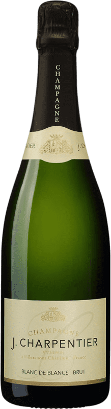 Envio grátis | Espumante branco J. Charpentier Blanc de Blancs Brut A.O.C. Champagne Champagne França Chardonnay 75 cl