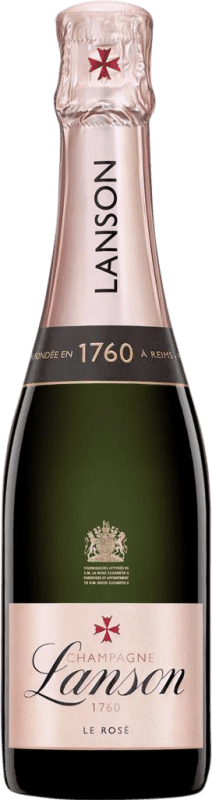 29,95 € Envoi gratuit | Vin Mousseux Rosé Lanson Le Rosé A.O.C. Champagne Demi- Bouteille 37 cl