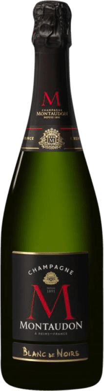 免费送货 | 白酒 Montaudon Blanc de Noirs A.O.C. Champagne Reims 法国 75 cl