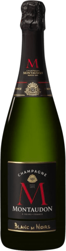 89,95 € Бесплатная доставка | Белое вино Montaudon Blanc de Noirs A.O.C. Champagne