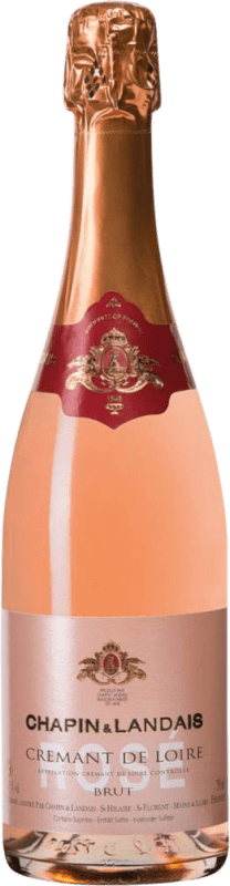 免费送货 | 玫瑰气泡酒 Chapin & Landais Méthode Traditionnelle Rosé 香槟 A.O.C. Crémant de Loire 卢瓦尔河 法国 75 cl