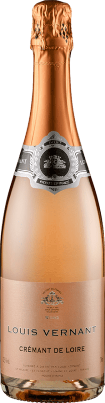 Free Shipping | Rosé sparkling Chapin & Landais Louis Vernant Rosé Brut A.O.C. Crémant de Loire Loire France Cabernet Franc 75 cl
