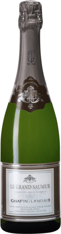 送料無料 | 白のスパークリングワイン Chapin & Landais Le Grand Saumur Brut — ブリュット 伝統的 A.O.C. Saumur ロワール フランス 75 cl