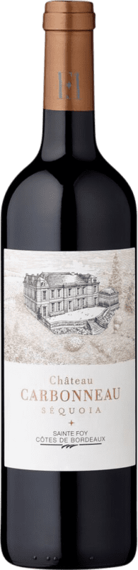 Envoi gratuit | Vin Rouge Château Carbonneau Sequoia A.O.C. Côtes de Bordeaux France Merlot, Cabernet Franc 75 cl