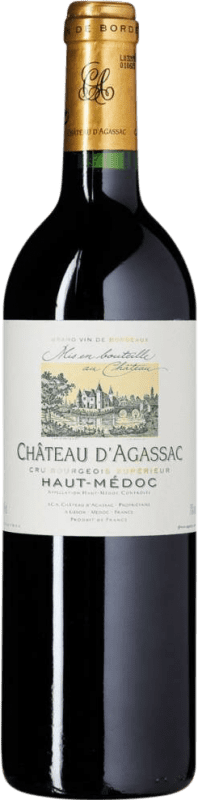 37,95 € | Vino rosso Château d'Agassac. Cru Bourgeois A.O.C. Haut-Médoc bordò Francia Merlot, Cabernet Sauvignon 75 cl