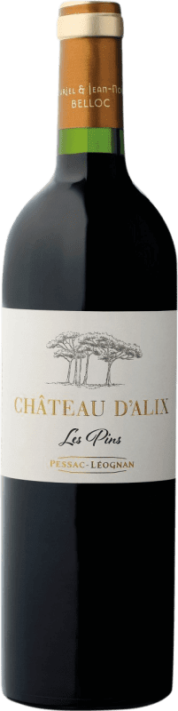 Free Shipping | Red Wine Château d'Alix. Les Pins A.O.C. Pessac-Léognan Bordeaux France Merlot, Cabernet Sauvignon 75 cl