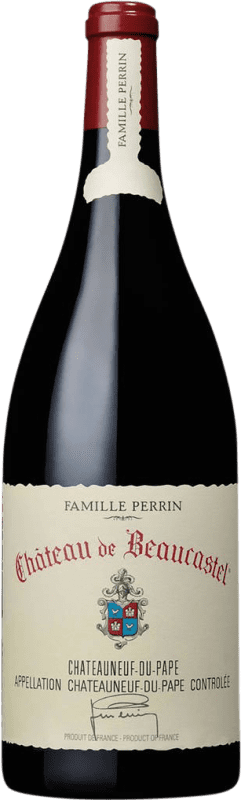 Free Shipping | Red wine Château Beaucastel A.O.C. Châteauneuf-du-Pape Rhône France Syrah, Grenache, Mourvèdre, Cinsault, Counoise Magnum Bottle 1,5 L