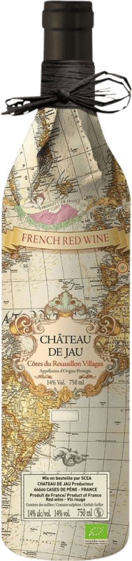 Free Shipping | Red wine Château de Jau Carte Ancienne Rouge A.O.C. Côtes du Roussillon Villages France Syrah, Grenache, Carignan, Mourvèdre 75 cl