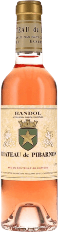 15,95 € Kostenloser Versand | Rosé-Wein Château de Pibarnon Rosé A.O.C. Côtes de Provence Halbe Flasche 37 cl